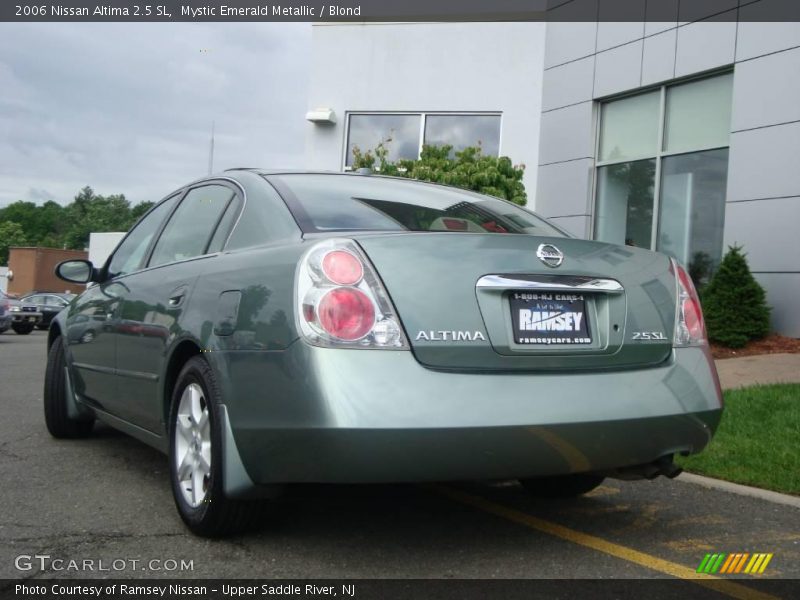Mystic Emerald Metallic / Blond 2006 Nissan Altima 2.5 SL