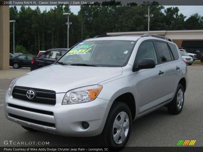 Classic Silver Metallic / Dark Charcoal 2008 Toyota RAV4 I4