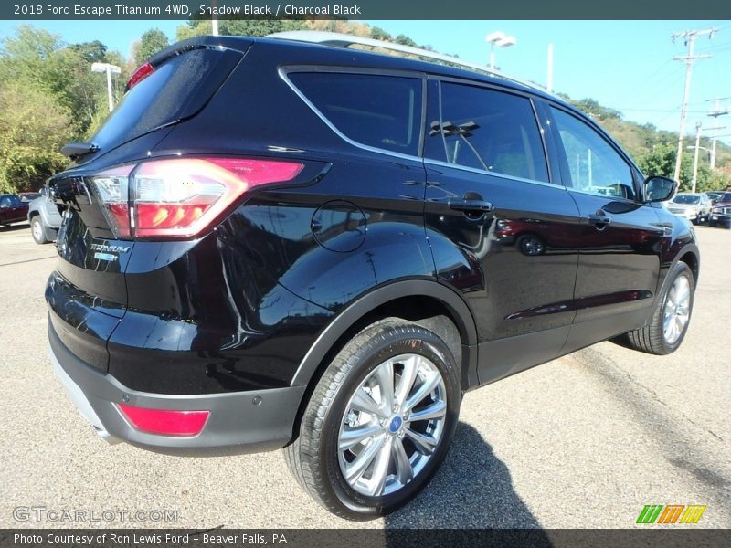 Shadow Black / Charcoal Black 2018 Ford Escape Titanium 4WD