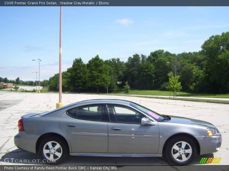 Shadow Gray Metallic / Ebony 2008 Pontiac Grand Prix Sedan