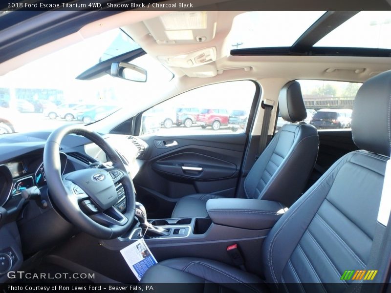 Shadow Black / Charcoal Black 2018 Ford Escape Titanium 4WD