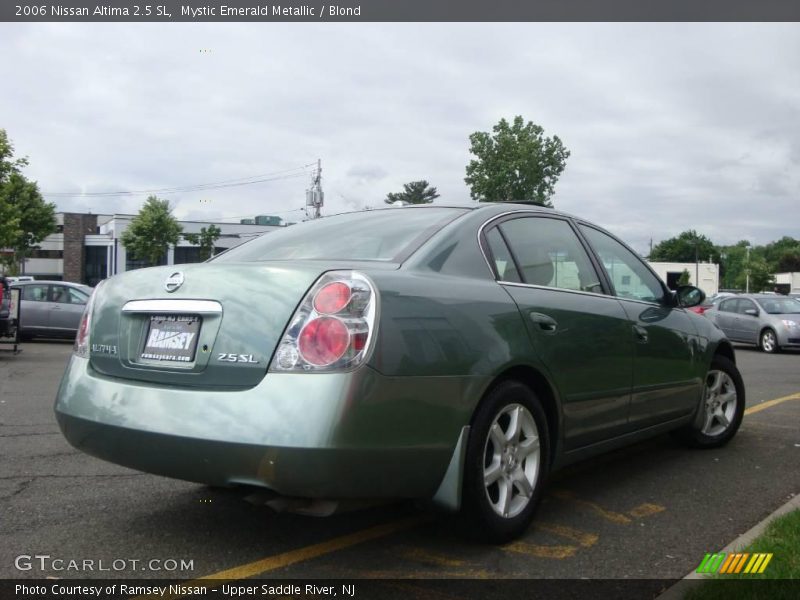 Mystic Emerald Metallic / Blond 2006 Nissan Altima 2.5 SL