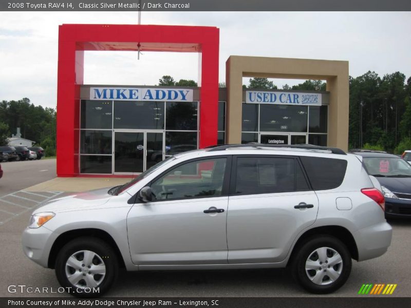Classic Silver Metallic / Dark Charcoal 2008 Toyota RAV4 I4