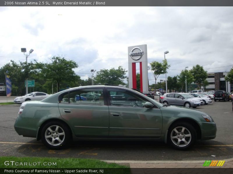 Mystic Emerald Metallic / Blond 2006 Nissan Altima 2.5 SL