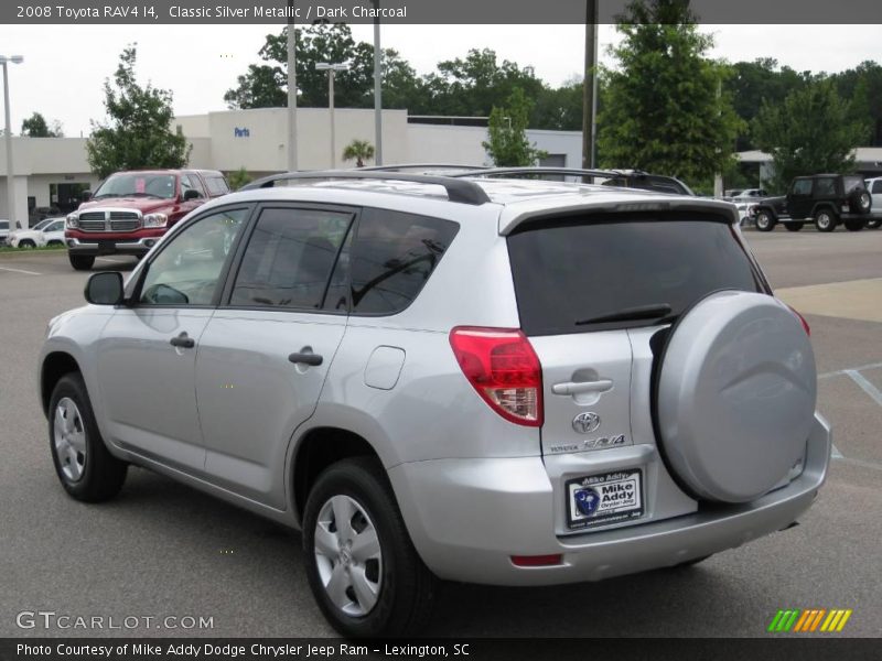 Classic Silver Metallic / Dark Charcoal 2008 Toyota RAV4 I4