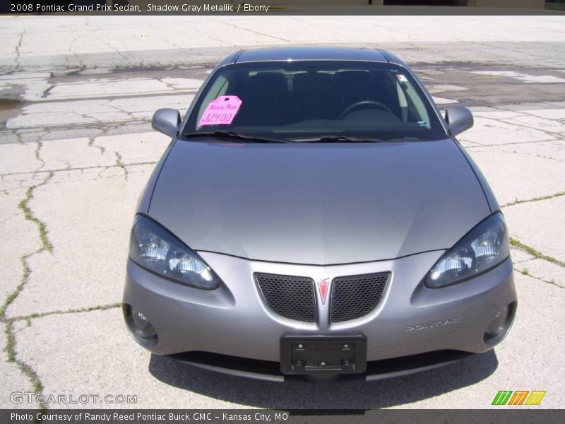 Shadow Gray Metallic / Ebony 2008 Pontiac Grand Prix Sedan