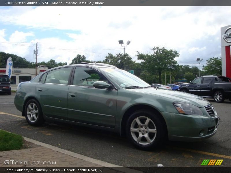 Mystic Emerald Metallic / Blond 2006 Nissan Altima 2.5 SL