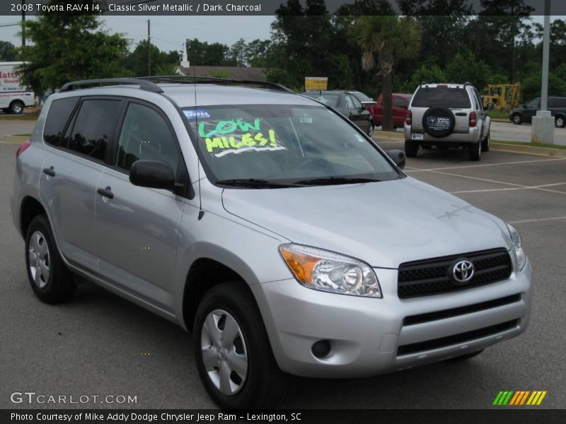 Classic Silver Metallic / Dark Charcoal 2008 Toyota RAV4 I4
