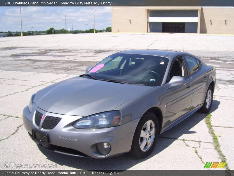 Shadow Gray Metallic / Ebony 2008 Pontiac Grand Prix Sedan
