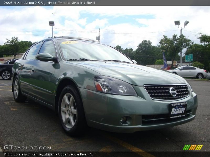 Mystic Emerald Metallic / Blond 2006 Nissan Altima 2.5 SL