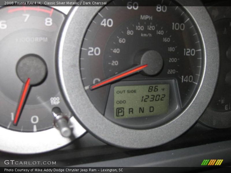 Classic Silver Metallic / Dark Charcoal 2008 Toyota RAV4 I4