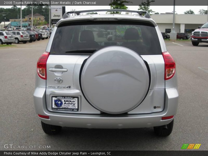 Classic Silver Metallic / Dark Charcoal 2008 Toyota RAV4 I4