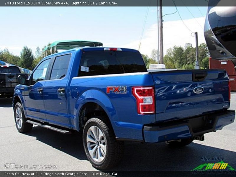 Lightning Blue / Earth Gray 2018 Ford F150 STX SuperCrew 4x4