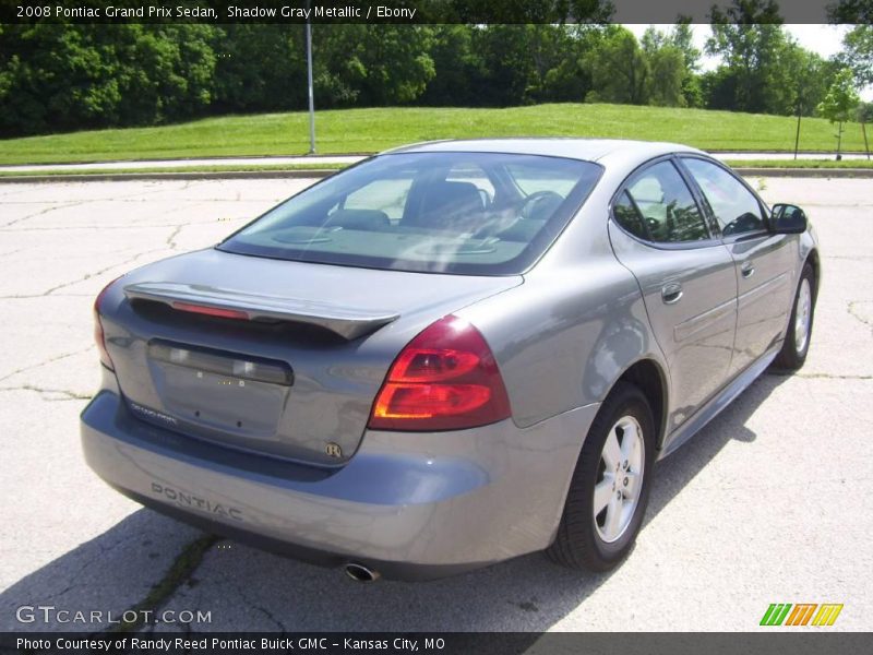 Shadow Gray Metallic / Ebony 2008 Pontiac Grand Prix Sedan