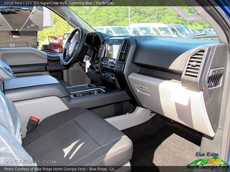 Lightning Blue / Earth Gray 2018 Ford F150 STX SuperCrew 4x4