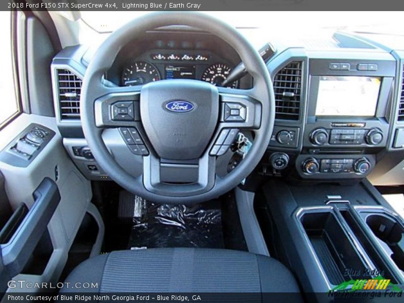 Lightning Blue / Earth Gray 2018 Ford F150 STX SuperCrew 4x4