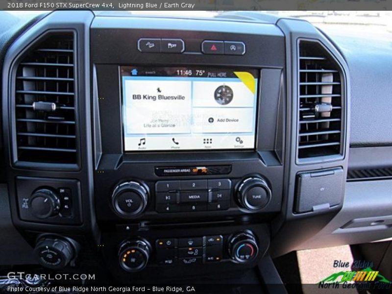 Lightning Blue / Earth Gray 2018 Ford F150 STX SuperCrew 4x4