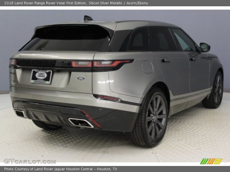 Silicon Silver Metallic / Acorn/Ebony 2018 Land Rover Range Rover Velar First Edition