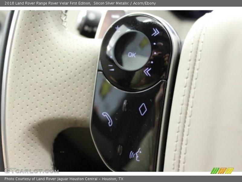 Silicon Silver Metallic / Acorn/Ebony 2018 Land Rover Range Rover Velar First Edition