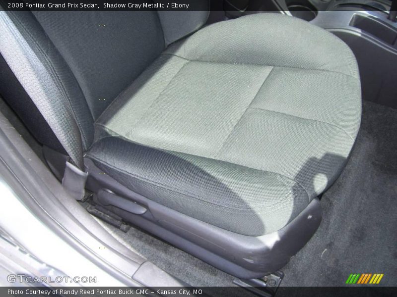 Shadow Gray Metallic / Ebony 2008 Pontiac Grand Prix Sedan