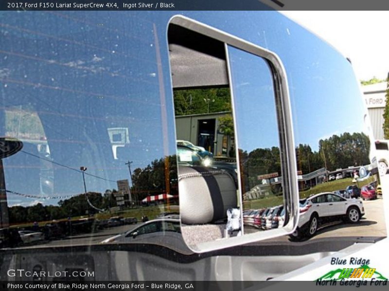 Ingot Silver / Black 2017 Ford F150 Lariat SuperCrew 4X4