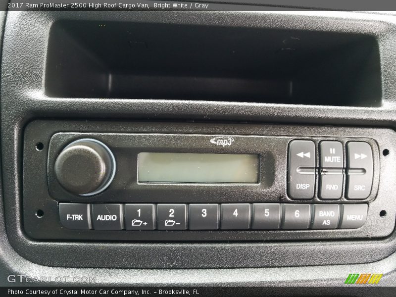 Bright White / Gray 2017 Ram ProMaster 2500 High Roof Cargo Van