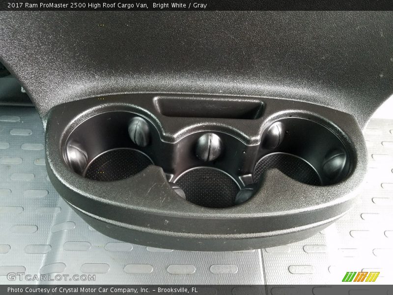 Bright White / Gray 2017 Ram ProMaster 2500 High Roof Cargo Van