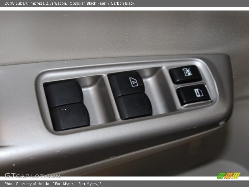 Obsidian Black Pearl / Carbon Black 2008 Subaru Impreza 2.5i Wagon