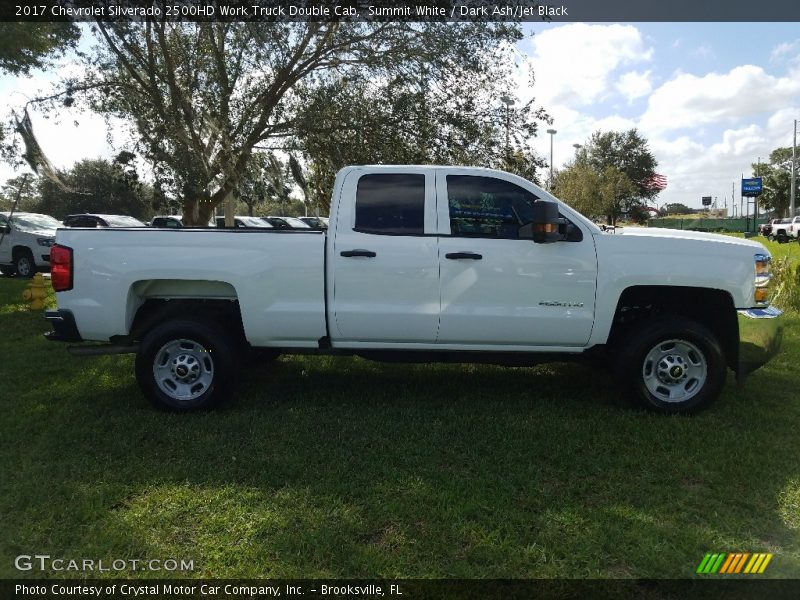 Summit White / Dark Ash/Jet Black 2017 Chevrolet Silverado 2500HD Work Truck Double Cab