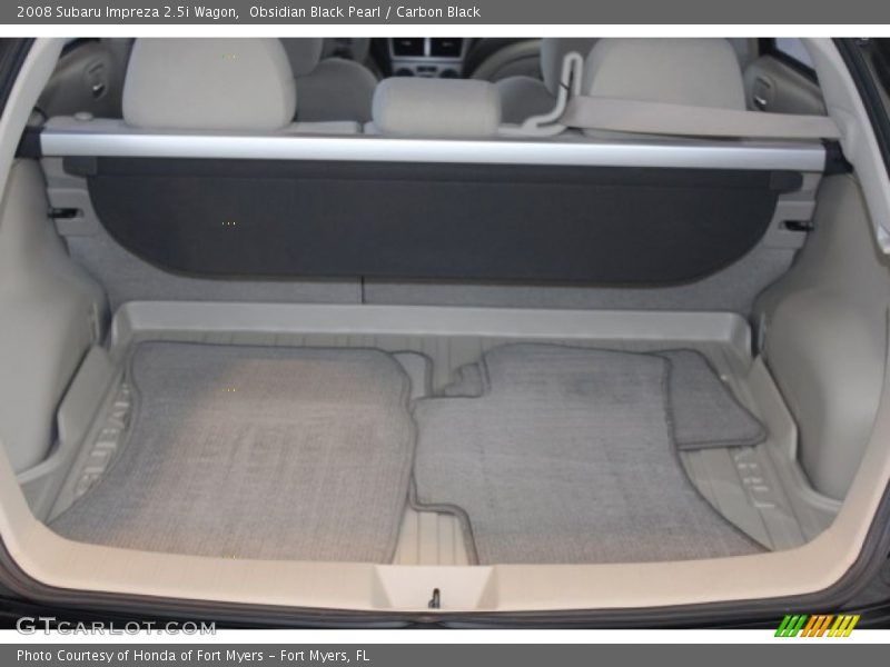Obsidian Black Pearl / Carbon Black 2008 Subaru Impreza 2.5i Wagon
