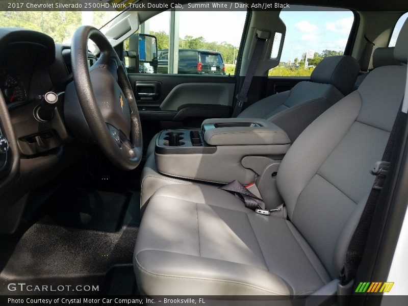 Summit White / Dark Ash/Jet Black 2017 Chevrolet Silverado 2500HD Work Truck Double Cab