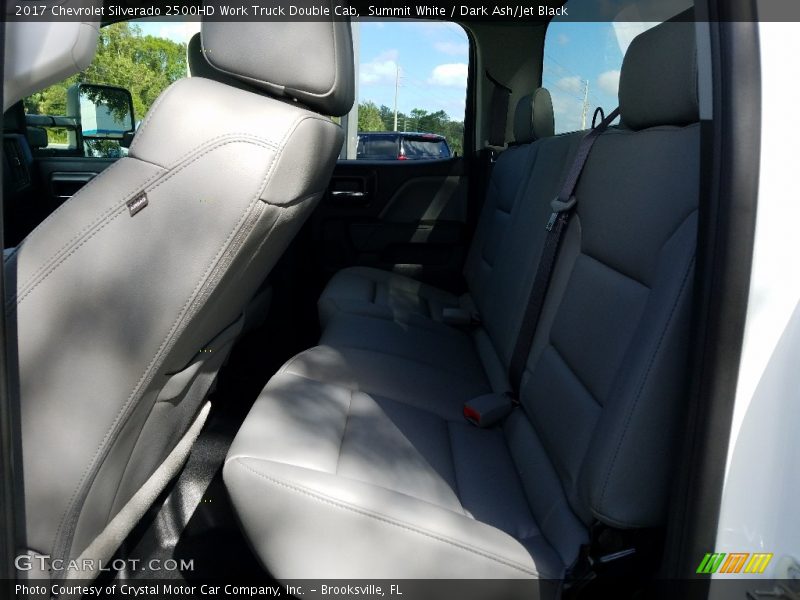 Summit White / Dark Ash/Jet Black 2017 Chevrolet Silverado 2500HD Work Truck Double Cab