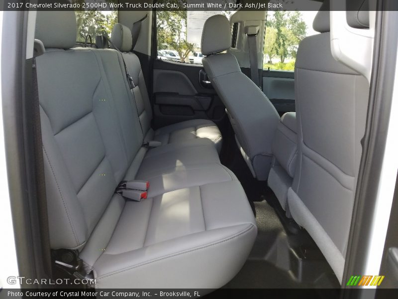 Summit White / Dark Ash/Jet Black 2017 Chevrolet Silverado 2500HD Work Truck Double Cab