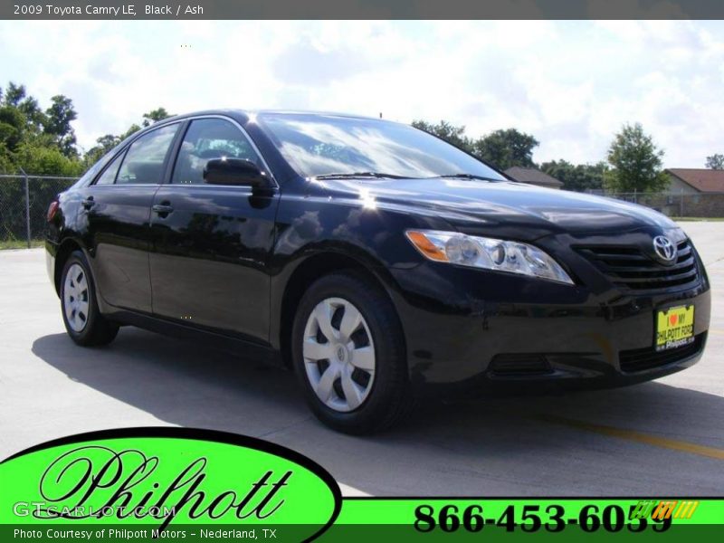 Black / Ash 2009 Toyota Camry LE