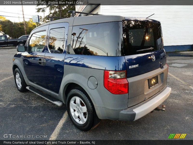 Eternal Blue Pearl / Gray 2003 Honda Element EX AWD