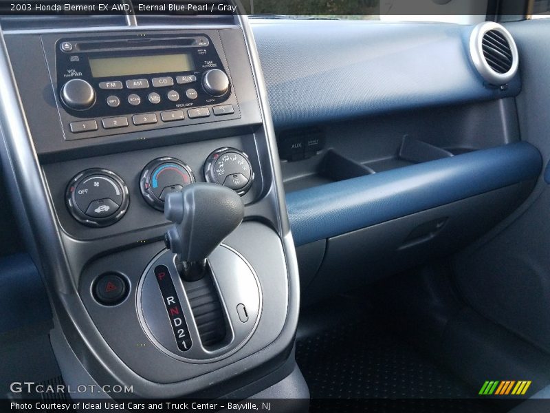 Eternal Blue Pearl / Gray 2003 Honda Element EX AWD