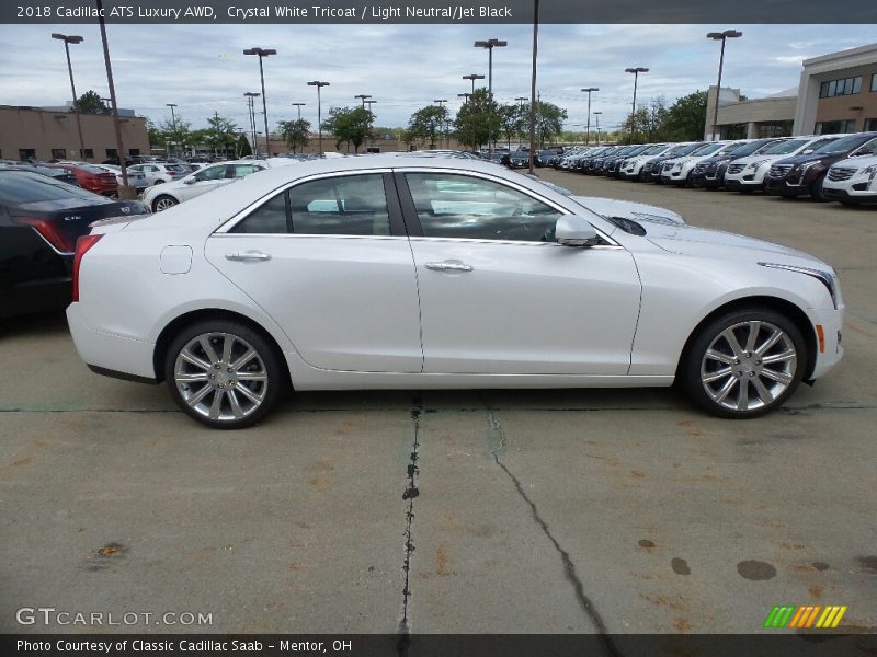  2018 ATS Luxury AWD Crystal White Tricoat