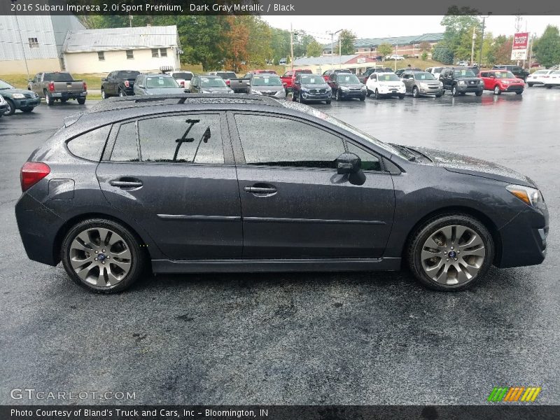 Dark Gray Metallic / Black 2016 Subaru Impreza 2.0i Sport Premium
