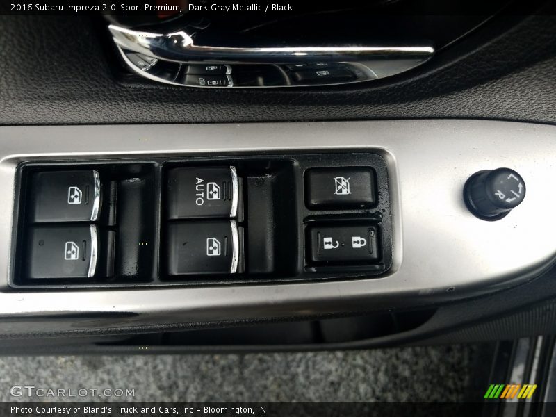 Dark Gray Metallic / Black 2016 Subaru Impreza 2.0i Sport Premium