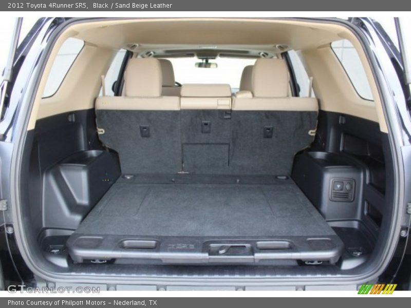 Black / Sand Beige Leather 2012 Toyota 4Runner SR5