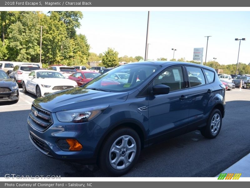 Magnetic / Charcoal Black 2018 Ford Escape S