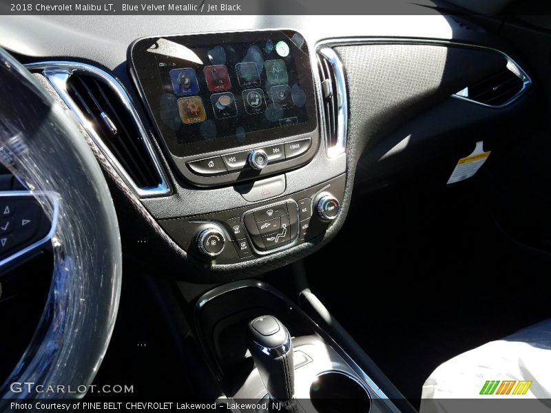 Blue Velvet Metallic / Jet Black 2018 Chevrolet Malibu LT
