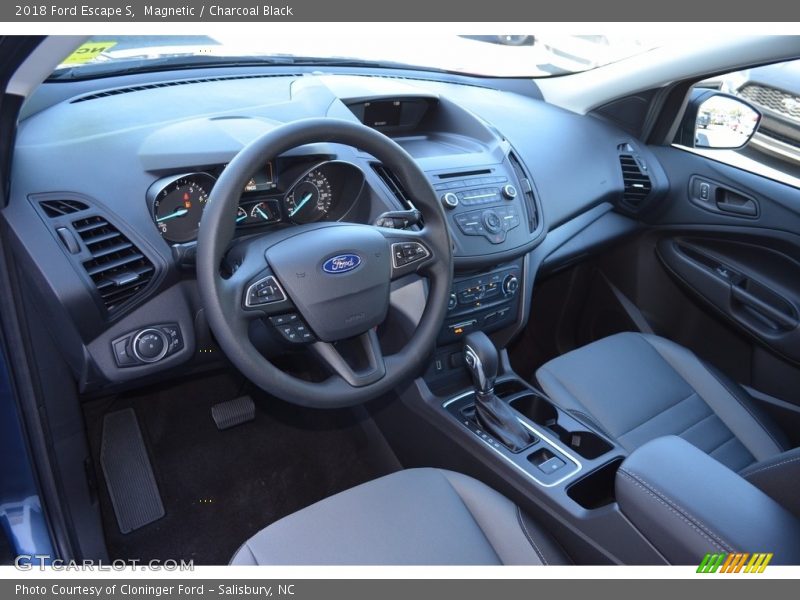Magnetic / Charcoal Black 2018 Ford Escape S