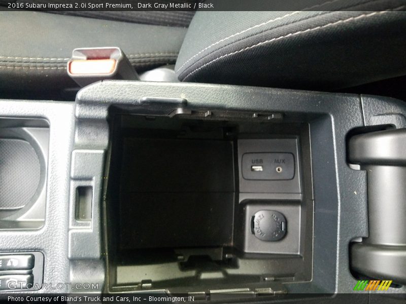 Dark Gray Metallic / Black 2016 Subaru Impreza 2.0i Sport Premium