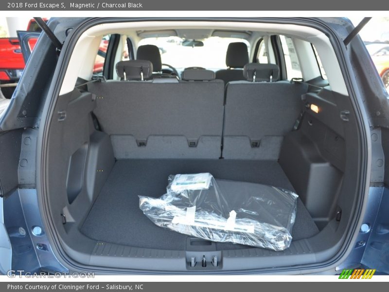 Magnetic / Charcoal Black 2018 Ford Escape S