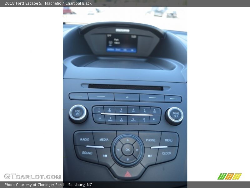 Magnetic / Charcoal Black 2018 Ford Escape S