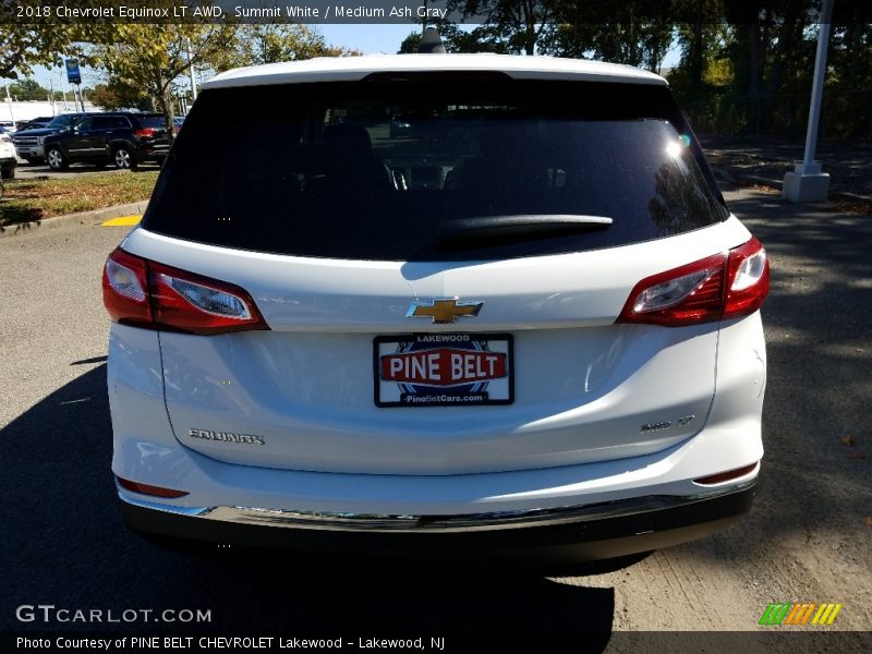 Summit White / Medium Ash Gray 2018 Chevrolet Equinox LT AWD
