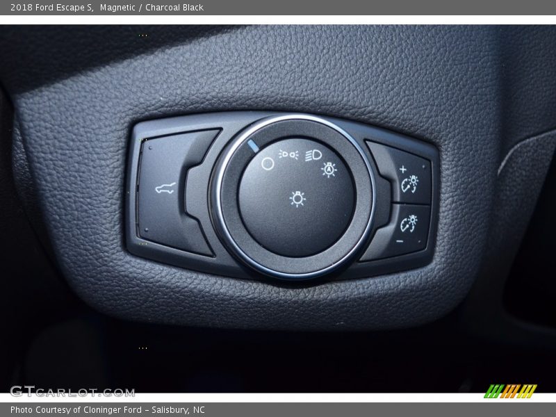 Magnetic / Charcoal Black 2018 Ford Escape S