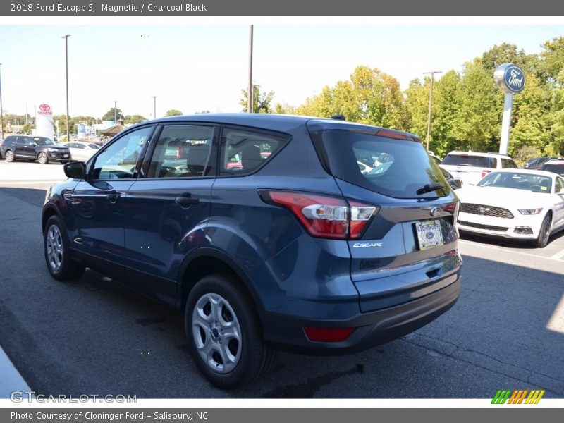 Magnetic / Charcoal Black 2018 Ford Escape S