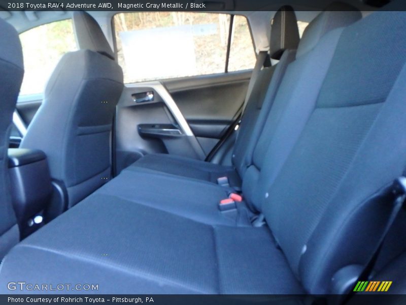 Magnetic Gray Metallic / Black 2018 Toyota RAV4 Adventure AWD